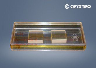 Single Synthetic Terbium Gallium Garnet Crystal TGG Blocks Dia 28x28x6