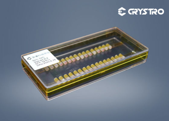 Solid State Laser Crystal Dia 3.8*8mm Nd YAG Crystal