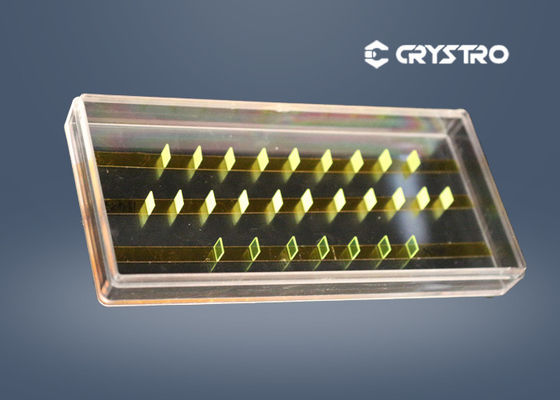 Particle Detectors 5*5*0.3mm LuAG Ce Crystal Scintillation Crystals