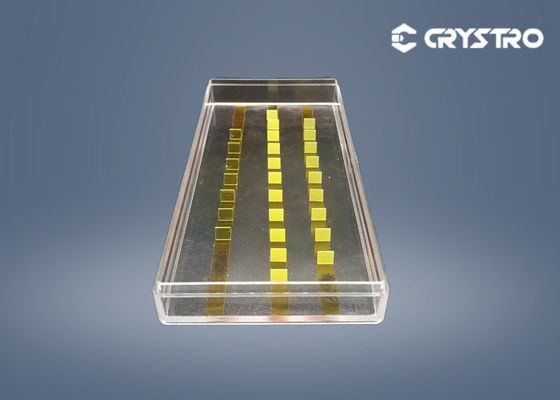 Particle Detectors 5*5*0.3mm LuAG Ce Crystal Scintillation Crystals