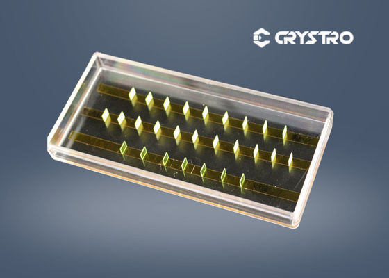 Particle Detectors 5*5*0.3mm LuAG Ce Crystal Scintillation Crystals