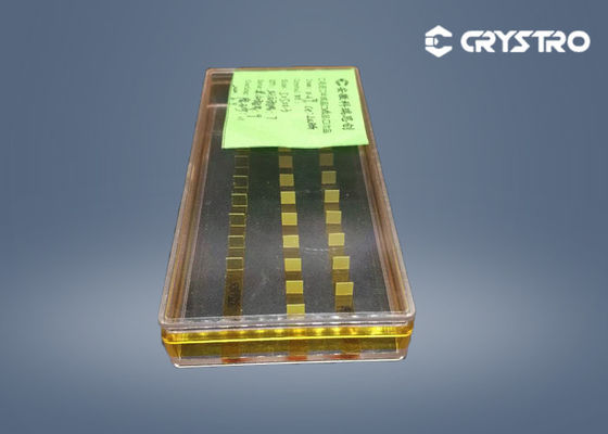 High Power Laser Lighting 5*5*0.3mm Scintillation Crystals Ce LUAG Crystal