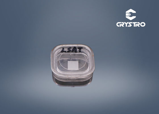 10*10*1mm LSAT Substrate Thin Film Optical Single Crystal Substrate