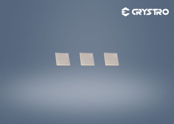 One Side Polished TGG Substrate 10X10X0.5mm Single Crystal Substrate