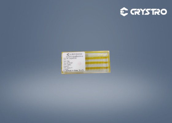 AR Coating 700 - 900nm TGG Crystal Terbium Gallium Garnet Rods Faraday Material