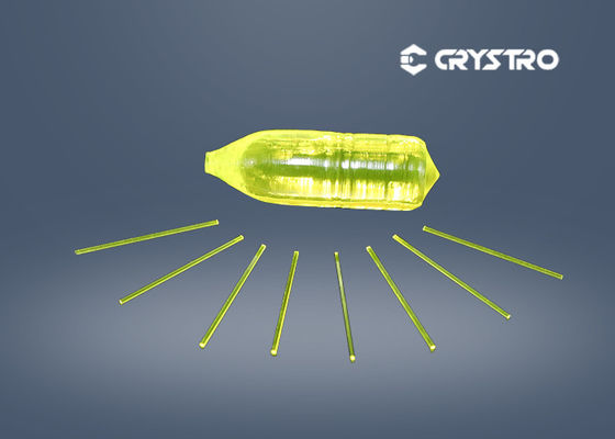 Particle Detectors Material Scintillation Ce LUAG Crystal