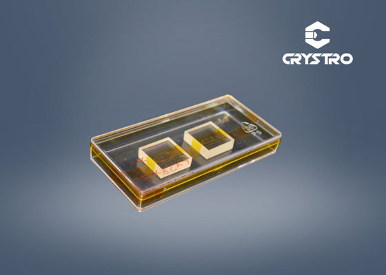 28*28*6mm Faraday Crystal TGG Crystal For Optical Isolators